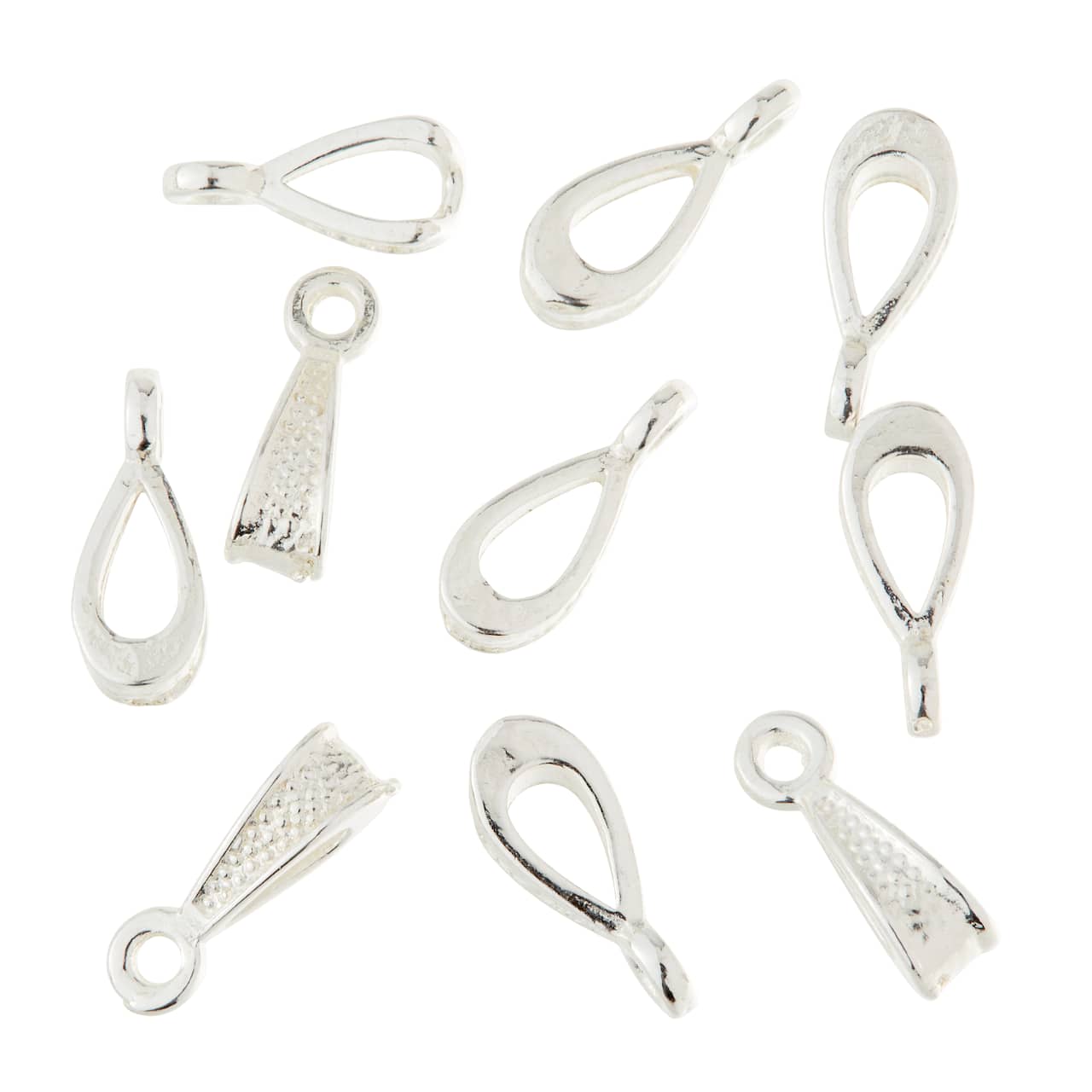Silver Bails by Bead Landing™